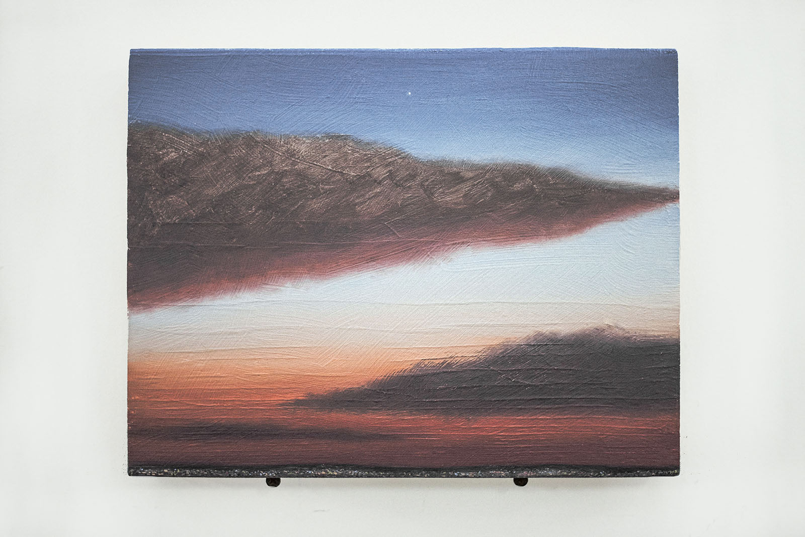 NG CHUN HO - Original Oil Painting - Busy Street - Size 30cm * 23cm