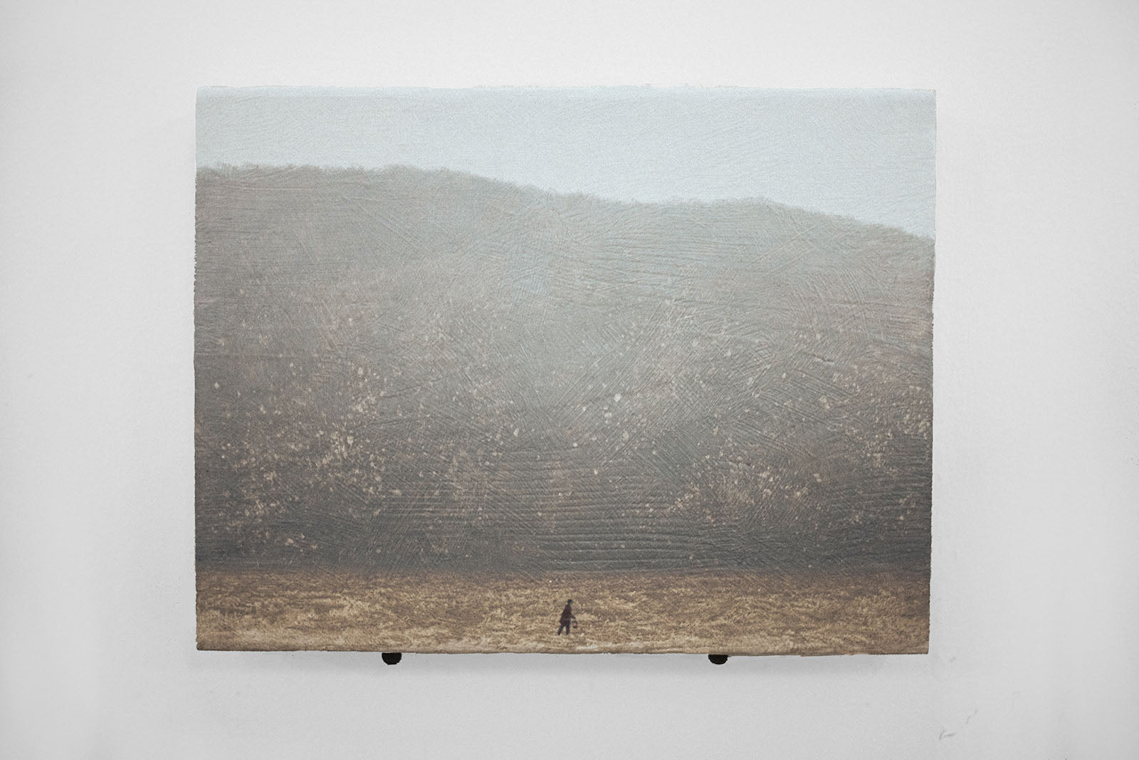 NG CHUN HO - オリジナル油絵 - 波 - サイズ 30cm * 23cm