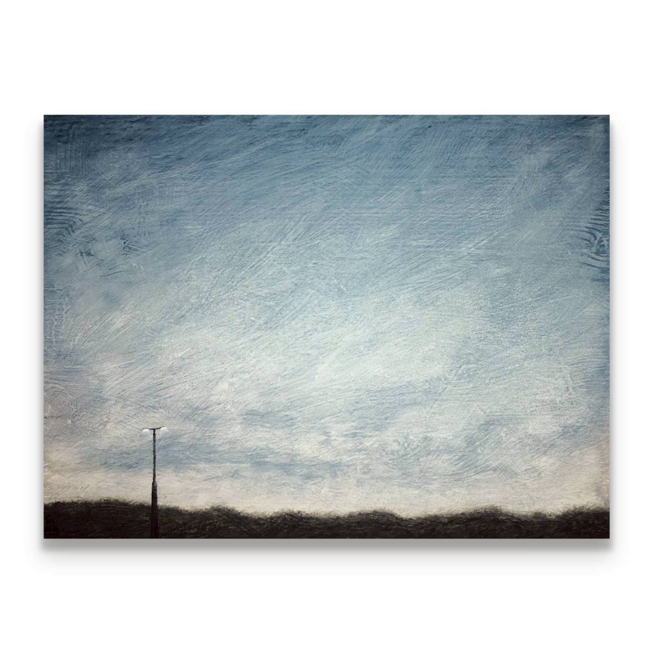 NG CHUN HO - Original Oil Painting - Darkness - Size 30cm * 23cm