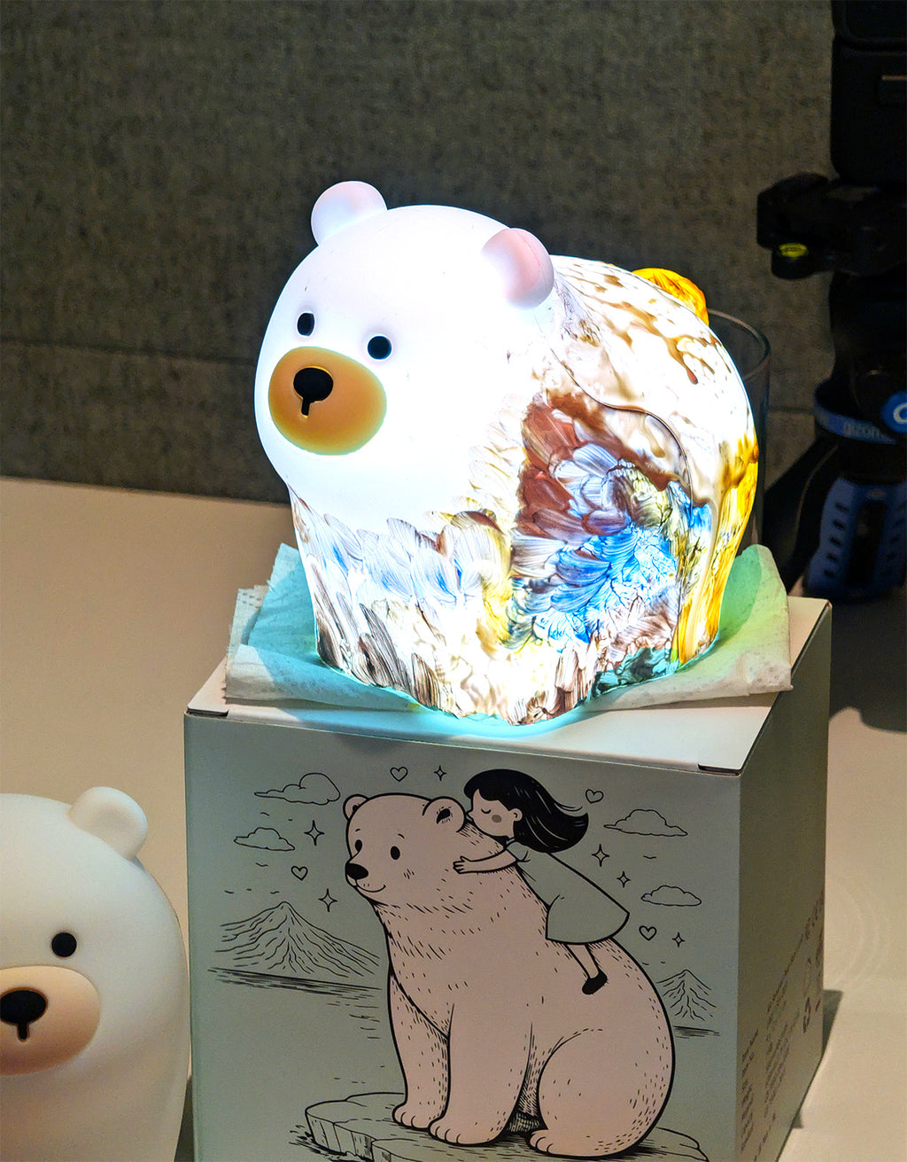 6 and 12 pcs Bulk Pack K&J Bear Sensor-Activated Interactive Light Canvas